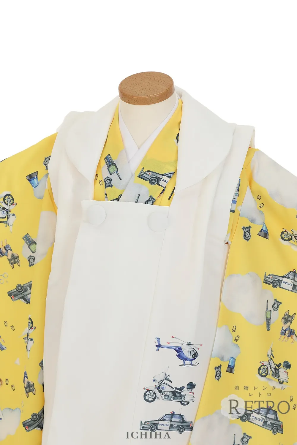 警察車両・警察犬柄